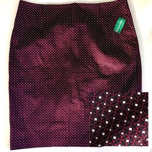 Simons Contemporaine Size 16 Cotton Pencil Skirt